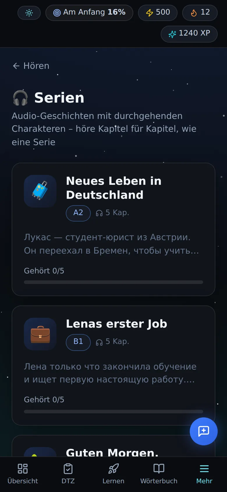 Hörserien — hör wie einen Podcast