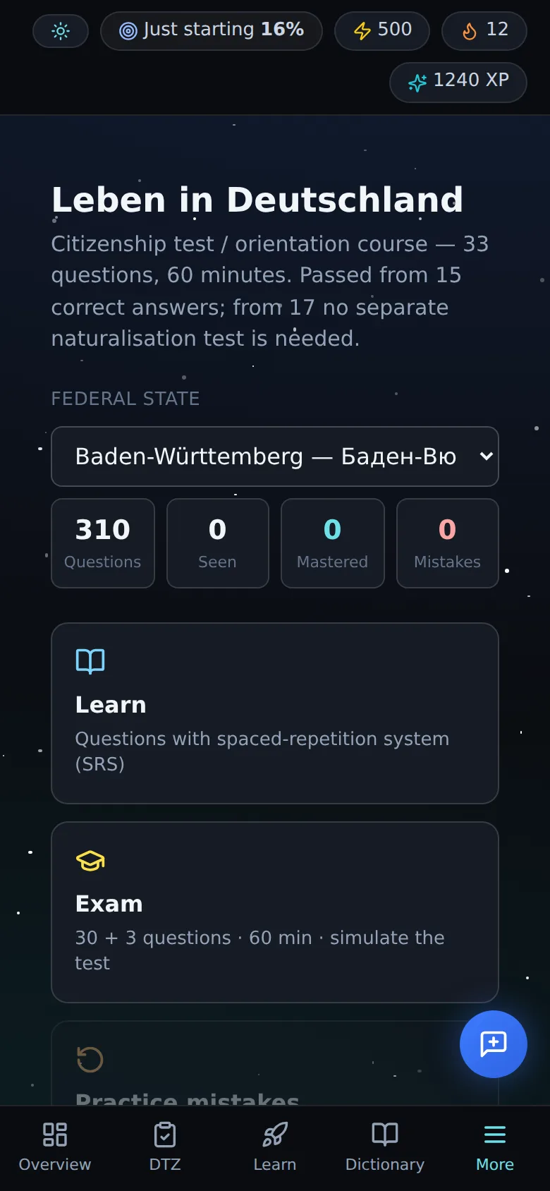Citizenship Test (Leben in Deutschland)