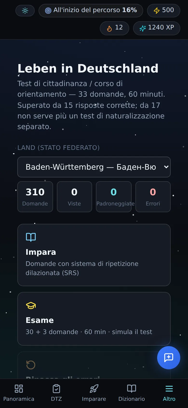 Test di cittadinanza (Leben in Deutschland)