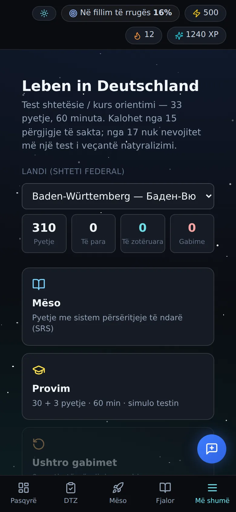 Testi i shtetësisë (Leben in Deutschland)